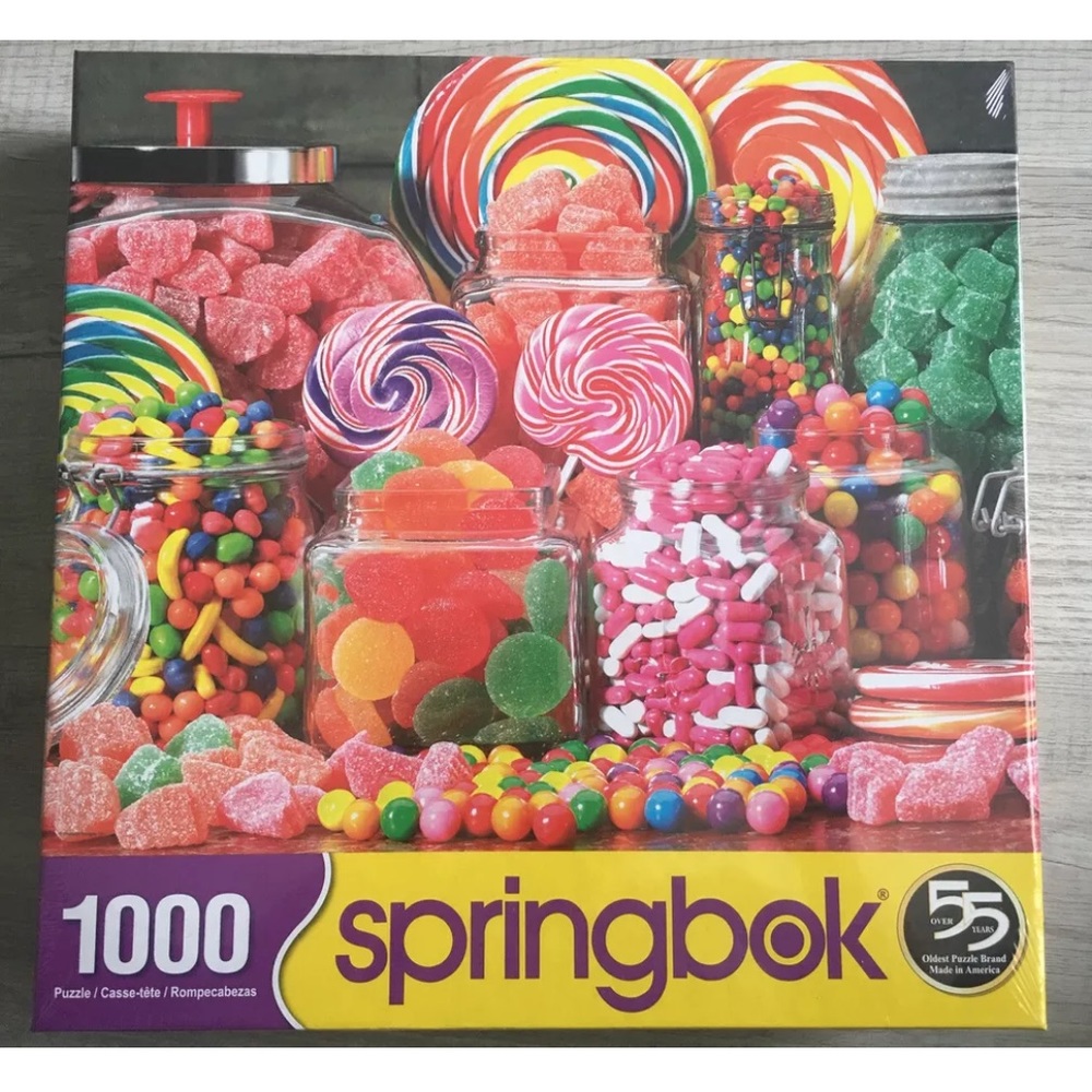 Springbok Candy Galore 1000 piece jigsaw puzzle